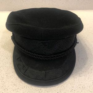 Black Lack of Color Riviera Hat